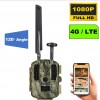 Meža Mednieku kamera ar GPS, atbalsta 4G mobilos tīklus, Foto 12MP, Video 1080P, objektīvs 120°