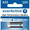 BAT23.eA5; 23A baterijas 12V everActive Alkaline MN21/LR23A iepakojumā 1 gb.