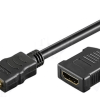 Kabelis | HDMI 1.4 | HDMI ligzda, HDMI spraudnis | 1 m | melns