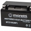 Akumulators motocikliem 12V 8.6Ah  | MTZ10S | Starta strāva 120A | Moretti MOTO