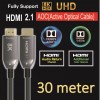 Optiskais savienotājvads Ultra High Speed HDMI 2.1 Optical Fiber Cable 20m , 8K@60, 4K@120, 48 Gbps electrobase.lv