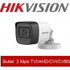 Bullet 2Mpix TVI/AHD/CVI/CVBS Turbo HD camera :: DS-2CE16D0T-ITF :: HIKVISION