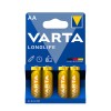 VARTA Longlife Power Alkaline Battery AA (1,5V) B4
