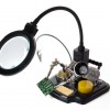 SOLDERING CENTER WITH HELPING HAND + MAGNIFIER