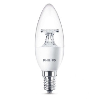 PHILIPS LED 5.5W (40W) B35 E14 2700K spuldze 470lm