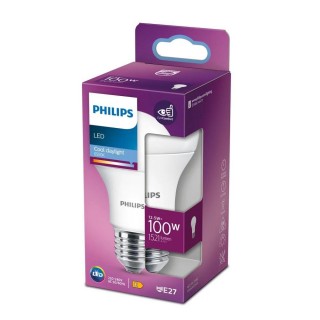 Philips LED 12.5W (100W) A60 E27 6500K matēta spuldze 1521lm 8718699769963