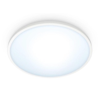 SuperSlim WiZ Ceiling 14W 2700-6500K gaismeklis balts apaļš 24.2cm 8719514337978
