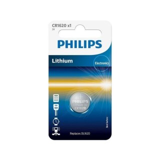 Philips Minicells pogveida baterija CR1620 1 gb 8711500829344