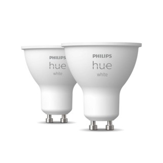 Philips Hue 5.2W GU10 spuldzes 2 gab. baltie toņi 8719514340145