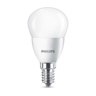 Philips LED 5.5W (40W) P45 E14 2700K matēta spuldze 470lm