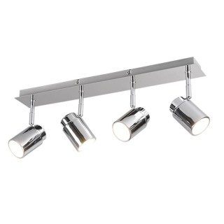 Trio-Lighting Angelo H2O 4-pc GU10 chrome virziena gaismeklis