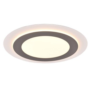 Trio-Lighting Morgan LED  45 cm white/brushed steel griestu lampa