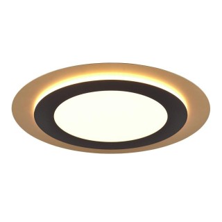 Trio-Lighting Morgan LED  45 cm matt black/gold griestu lampa