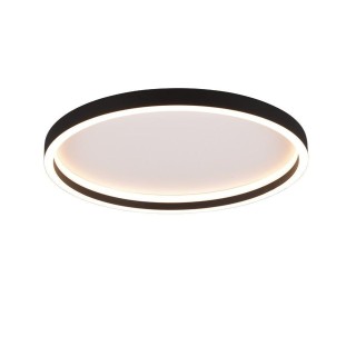 Trio-Lighting Rotonda LED  round matt black griestu lampa