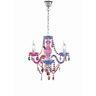 Trio-Lighting Luster chandelier 3-pc E14 multicolor lustra