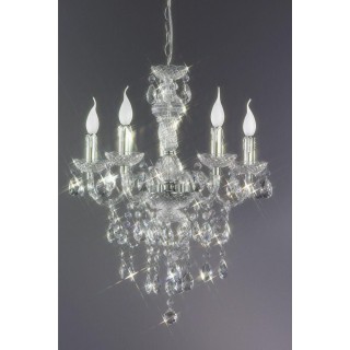Trio-Lighting Luster chandelier 5-pc E14 transparent lustra