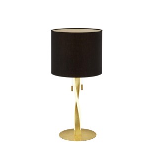 TRIO-Lighting Nandor table lamp E27 + LED black/gold gaismeklis