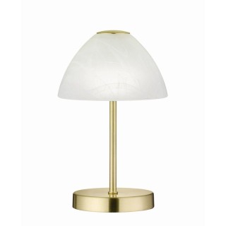 TRIO-Lighting Queen LED table lamp matt brass gaismeklis