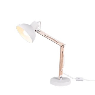 TRIO-Lighting Kimi table lamp E27 matt white gaismeklis