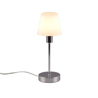 TRIO-Lighting Luis II table lamp E14 brushed chrome galda lampa