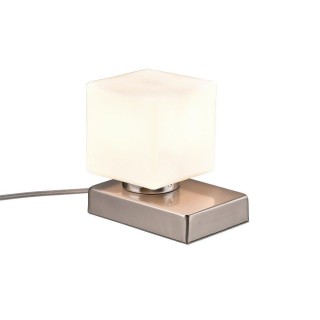 TRIO-Lighting Till II table lamp E14 brushed steel galda lampa