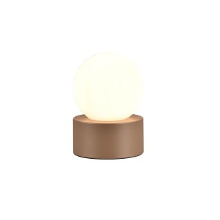 TRIO-Lighting Countess table lamp E14 coffee brown gaismeklis