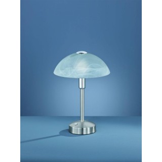 TRIO-Lighting Donna LED table lamp brushed steel  galda lampa
