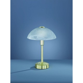 TRIO-Lighting Donna LED table lamp matt brass gaismeklis