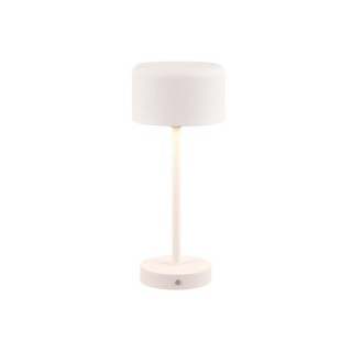 TRIO-Lighting Jeff LED table lamp matt white rechargeable gaismeklis