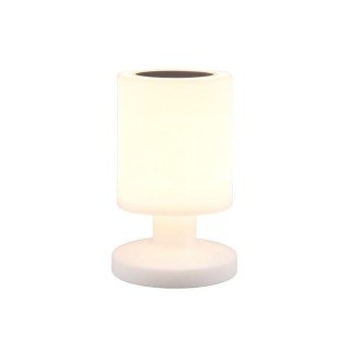 Trio-Lighting OUTDOOR Silva solar galda lampa white rechargeable