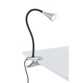 TRIO-Lighting Viper LED table lamp clip  grey gaismeklis