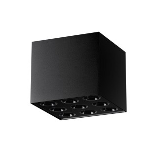 Ceiling lamp OZZY black LED gaismeklis