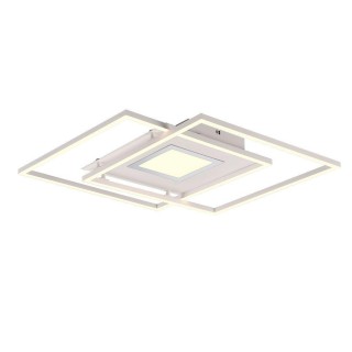 Trio-Lighting Via LED  matt white griestu lampa