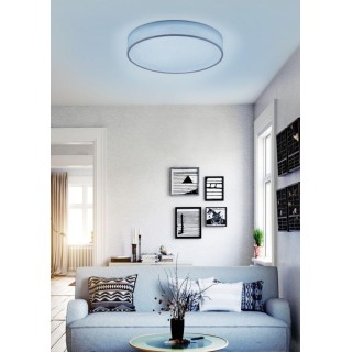 Trio Lighting WiZ Diamo LED ceiling lamp 75 cm white RGBW lampa