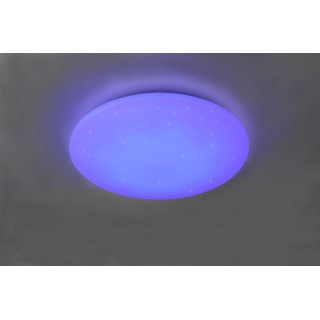 Trio Lighting WiZ Fara LED RGBW ceiling lamp 60 cm white starlight RGBW lampa