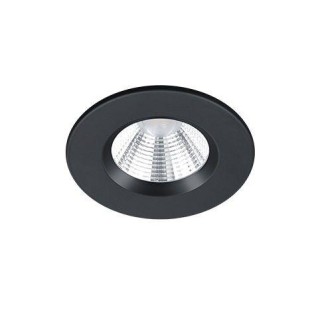 Trio-Lighting Zenia H2O LED 8,5 cm matt black griestos iebūvējams gaismeklis
