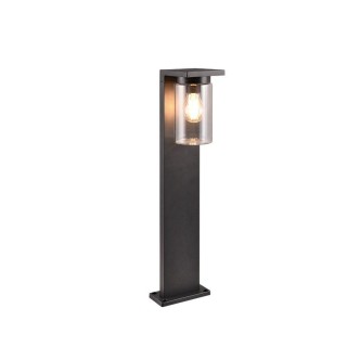 Trio-Lighting Ardila stabiņš 65 cm E27 matt black dusk sensor lampa ar kustības sensoru