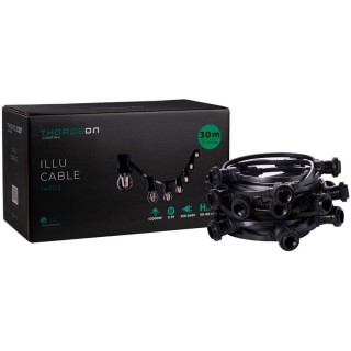 Virteņu vads ILLU Cable E27 31.5m 60 bases IP44 -0,5m