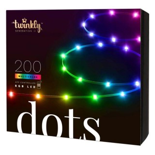 Twinkly Dots virtene punktveida RGB 200 LED 10m