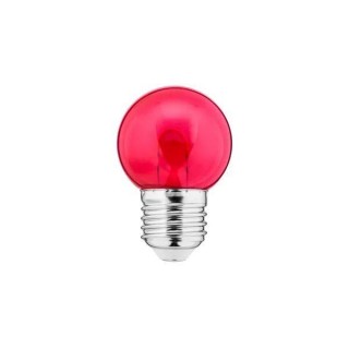 LED Color Bulb 1W G45 240V 10Lm PC red clear FILAMENT U THORGEON spuldze
