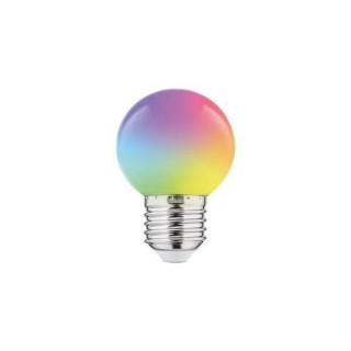 LED Color Bulb 1W G45 240V 55Lm PC RGB THORGEON spuldze