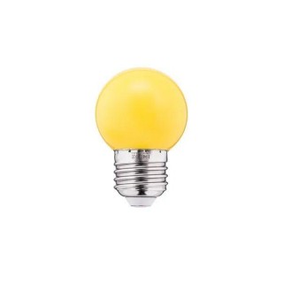 LED Color Bulb 1W G45 240V 55Lm PC yellow THORGEON spuldze