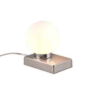 TRIO-Lighting Davi II table lamp E14  brushed steel gaismeklis