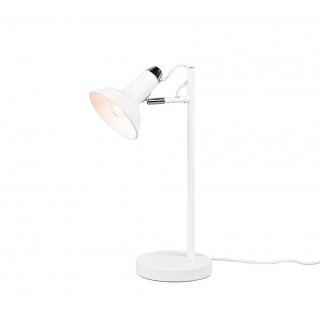 TRIO-Lighting Roxie table lamp E14 matt white/chrome gaismeklis