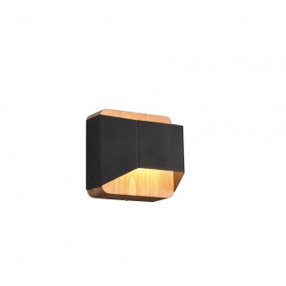 Trio-Lighting Arino LED  12 cm matt black sienas lampa
