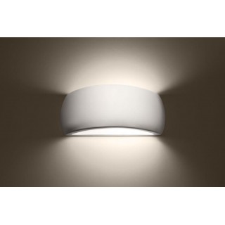 Varnished wall lamp PONTIUS white gloss gaismeklis