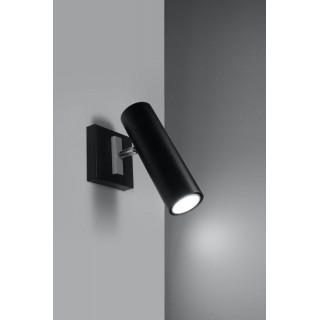 Wall lamp DIREZIONE black gaismeklis