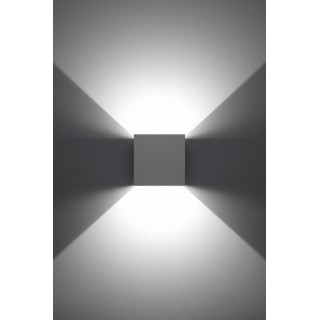 Wall lamp LUCA white LED IP54 gaismeklis