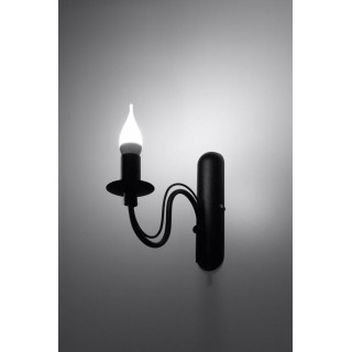 Wall lamp MINERWA black gaismeklis