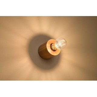 Wall lamp SALGADO natural wood  gaismeklis